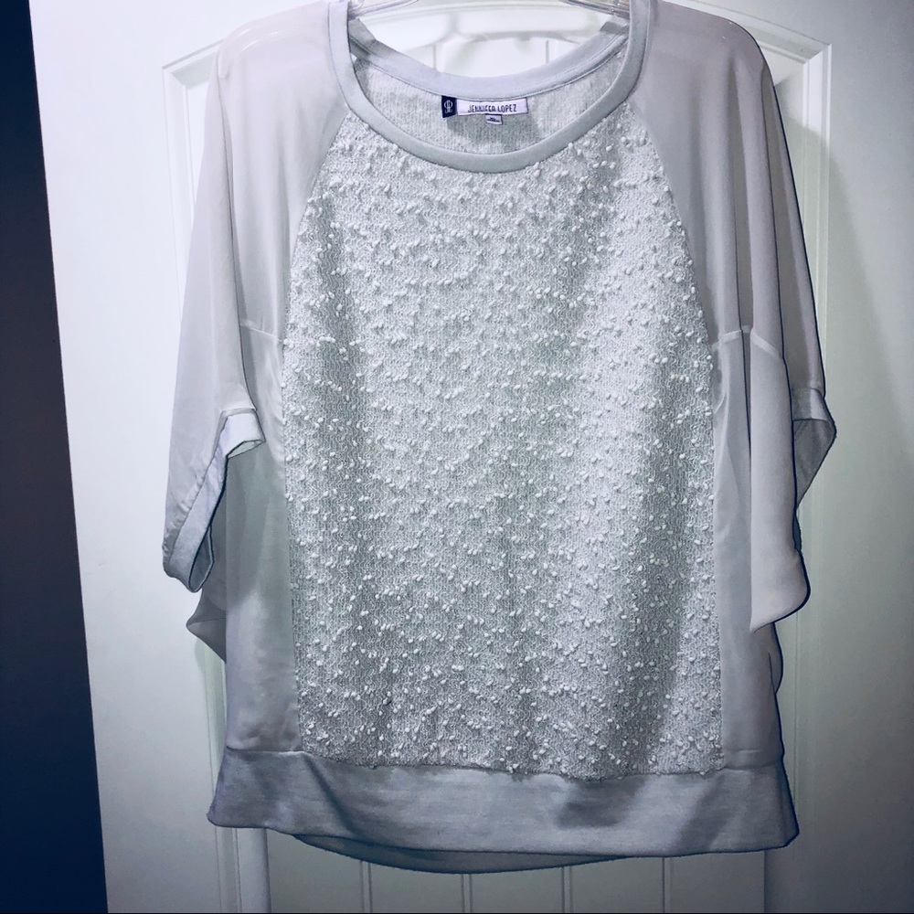 Jennifer Lopez Textured Top
